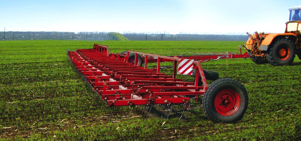 Борона пружинна ЗПГ 15 ЛІРА